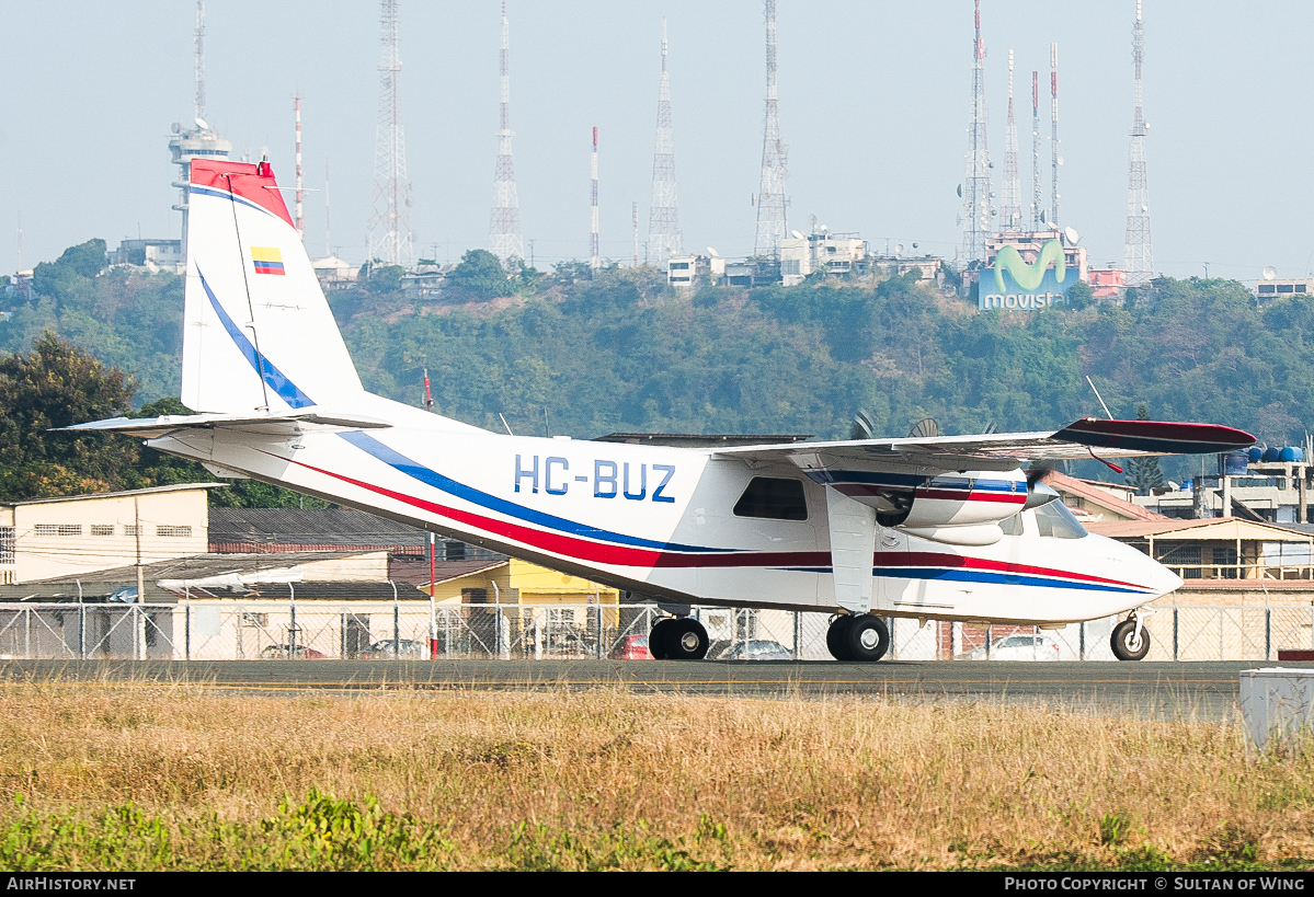 Aircraft Photo of HC-BUZ | Pilatus Britten-Norman BN-2B-26 Islander | AirHistory.net #53550