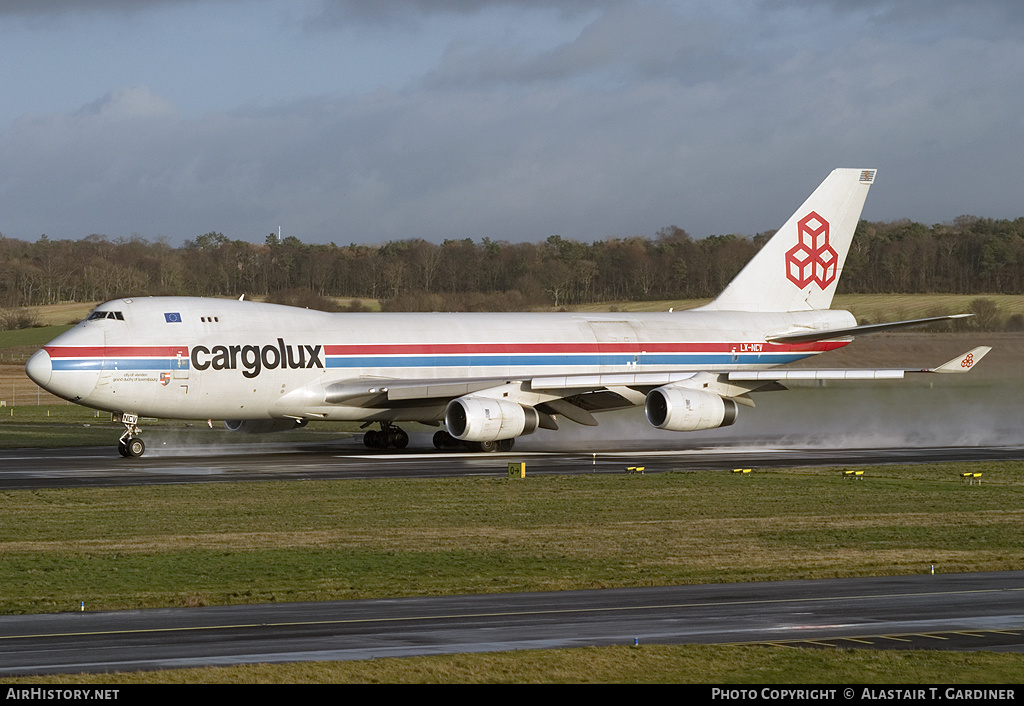 Aircraft Photo of LX-NCV | Boeing 747-4R7F/SCD | Cargolux | AirHistory.net #53576