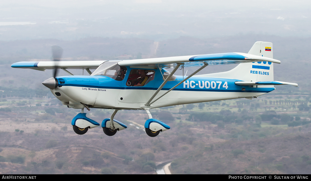 Aircraft Photo of HC-U0074 | AeroAndina MXP-150 Patriot | Aeroclub Los Rebeldes | AirHistory.net #53585