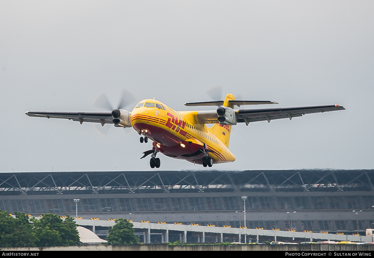 Aircraft Photo of HC-CDX | ATR ATR-42-300 | DHL International | AirHistory.net #53600