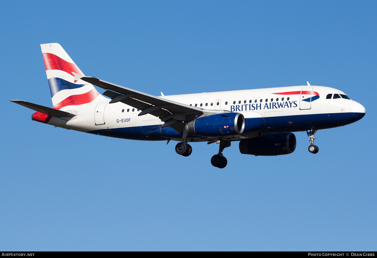 Aircraft Photo of G-EUOF | Airbus A319-131 | British Airways | AirHistory.net #53602