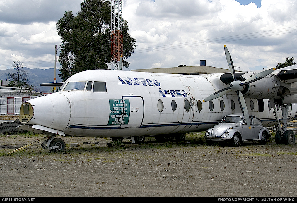 Aircraft Photo of HC-BXC | Fairchild Hiller FH-227B | Austro Aéreo | AirHistory.net #53604