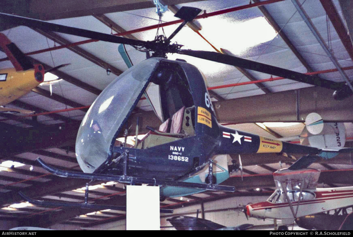 Aircraft Photo of 138652 | Hiller HOE-1 Hornet (HJ-1) | USA - Navy | AirHistory.net #53605