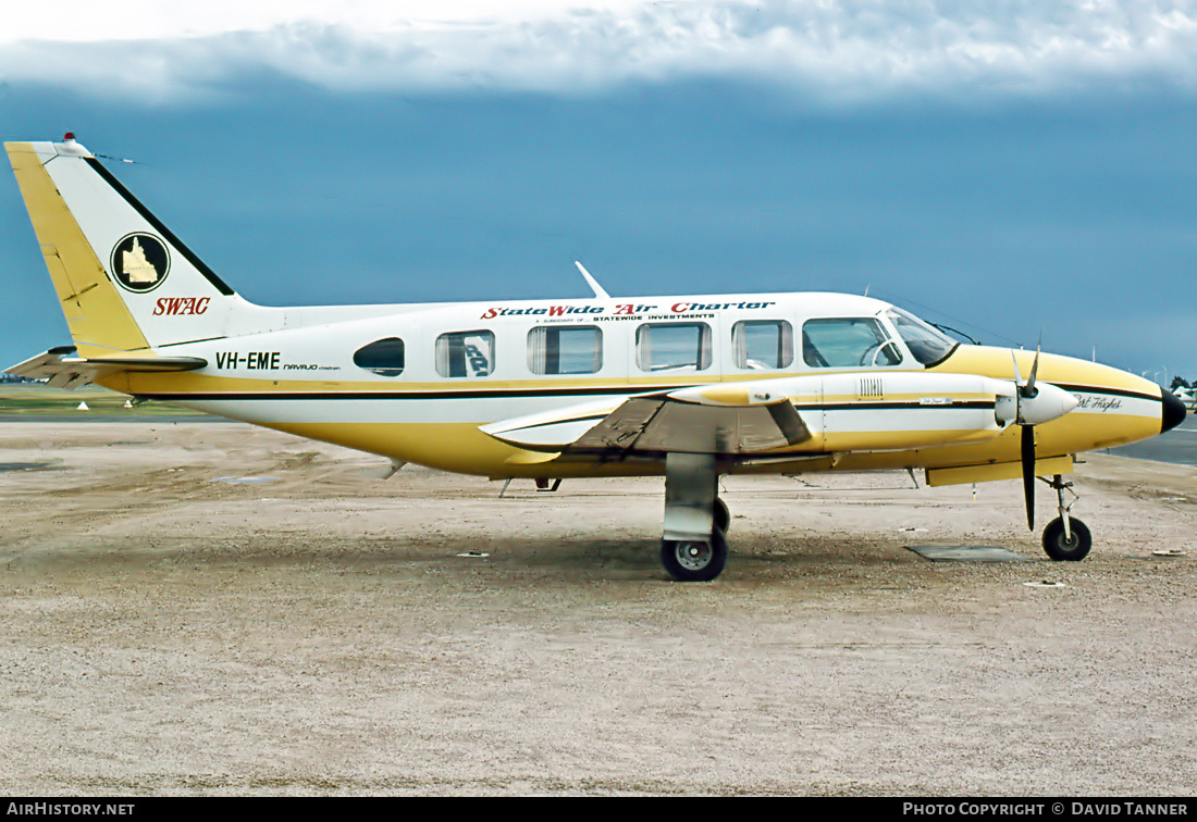 Aircraft Photo of VH-EME | Piper PA-31-350 Navajo Chieftain | State Wide Air Charter - SWAC | AirHistory.net #53614