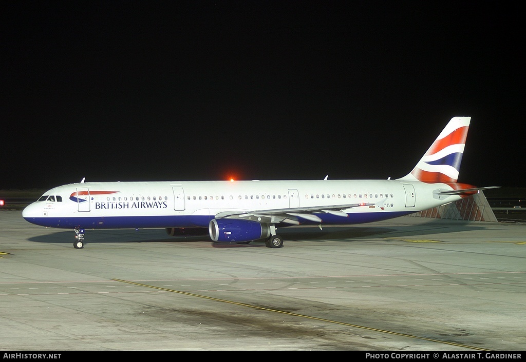 Aircraft Photo of G-TTIB | Airbus A321-231 | British Airways | AirHistory.net #53615