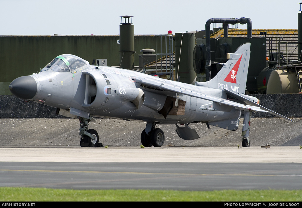 Aircraft Photo of ZH800 | British Aerospace Sea Harrier FA2 | UK - Navy | AirHistory.net #53620