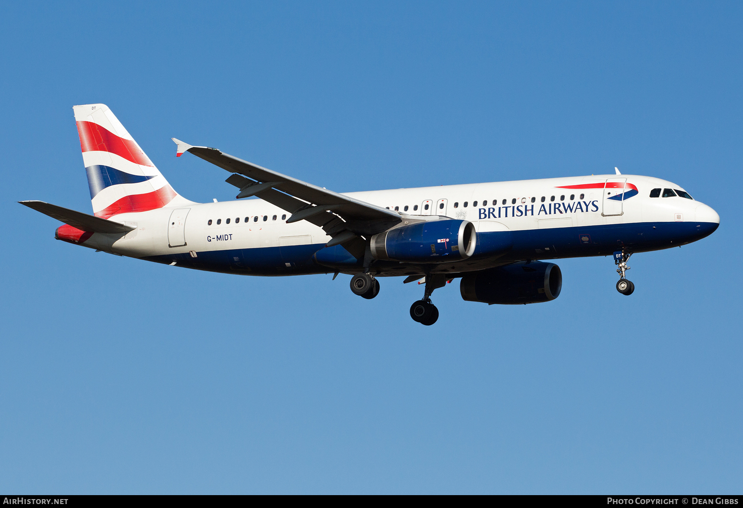 Aircraft Photo of G-MIDT | Airbus A320-232 | British Airways | AirHistory.net #53623