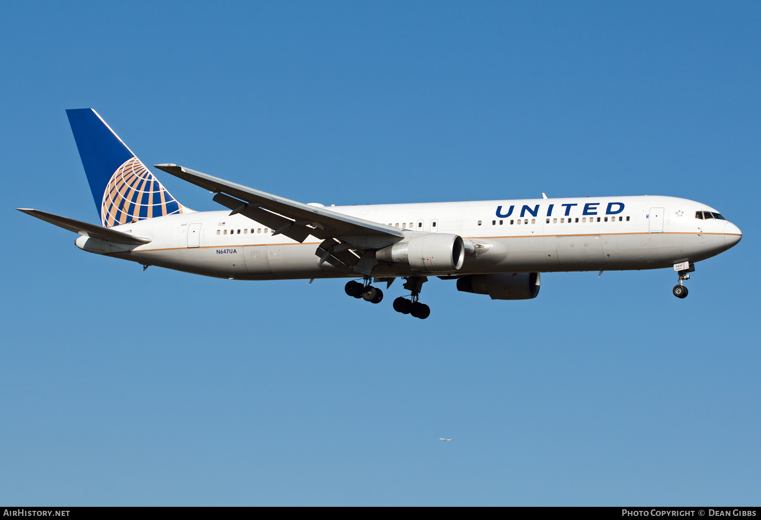Aircraft Photo of N647UA | Boeing 767-322/ER | United Airlines | AirHistory.net #53624