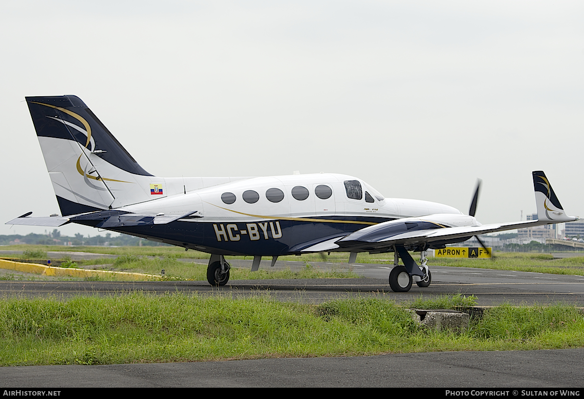 Aircraft Photo of HC-BYU | Cessna 414A Chancellor | AirHistory.net #53630