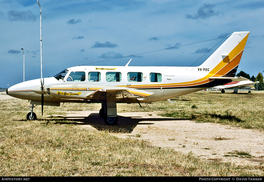 Aircraft Photo of VH-POC | Piper PA-31-350 Navajo Chieftain | North West Skyways | AirHistory.net #53645