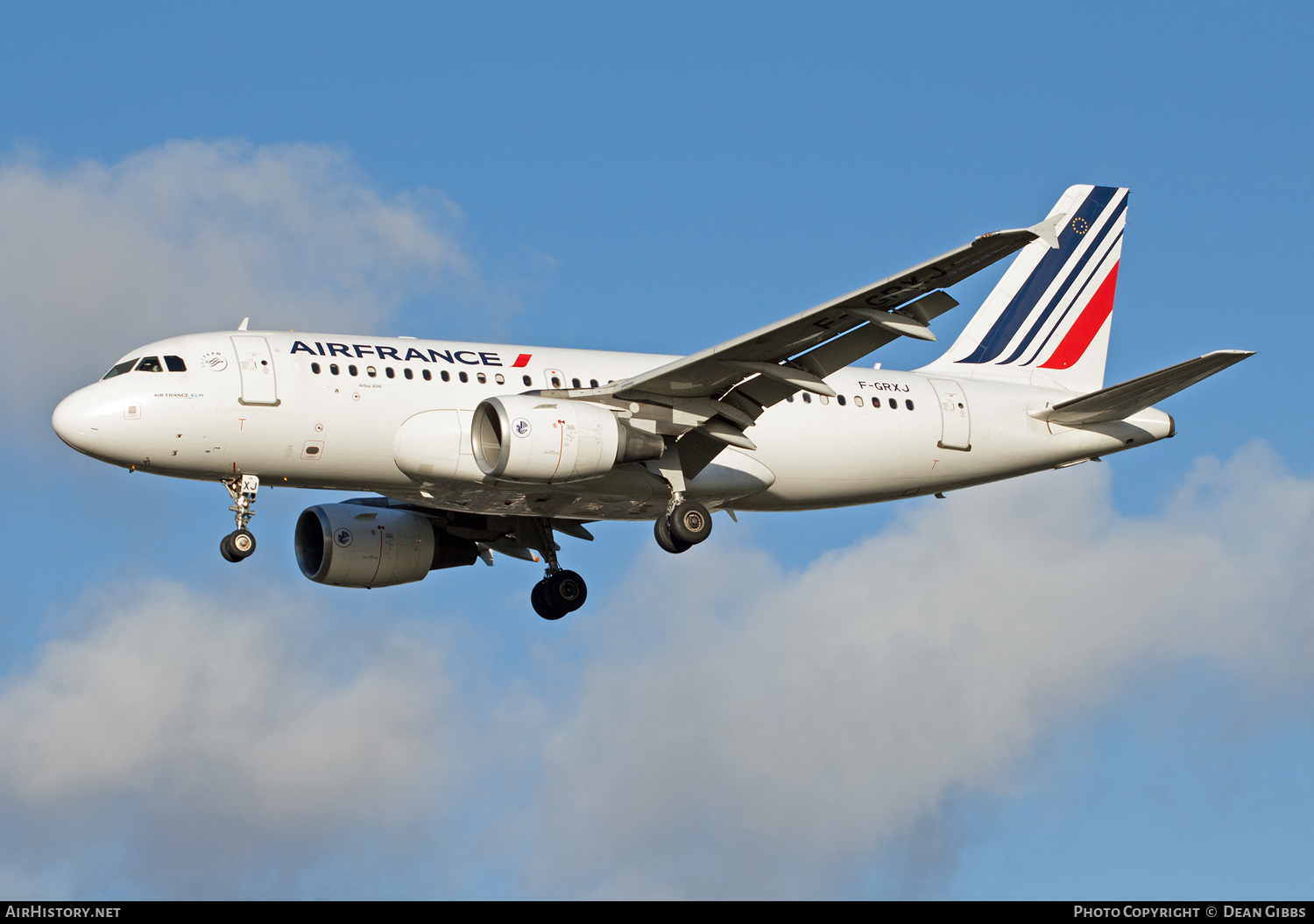 Aircraft Photo of F-GRXJ | Airbus A319-115LR | Air France | AirHistory.net #53649