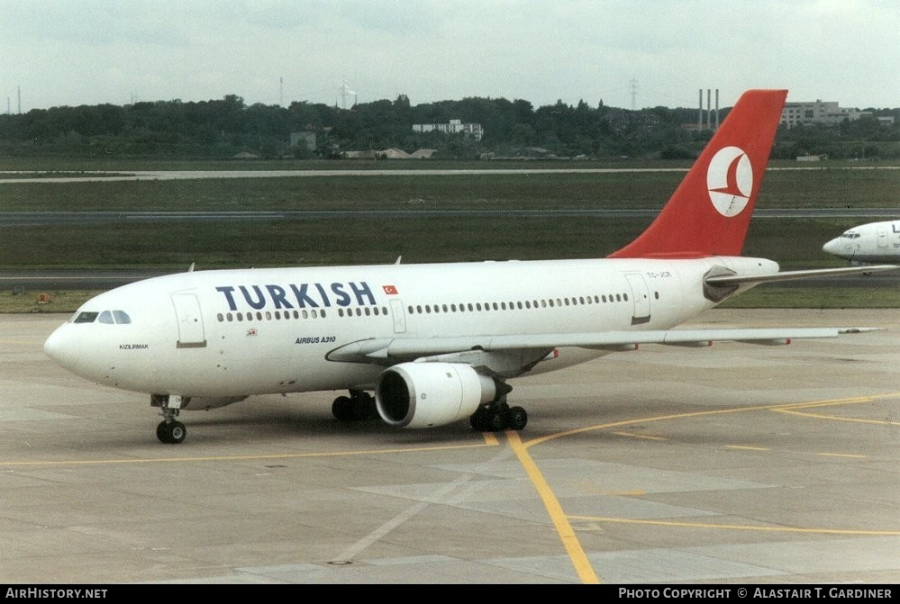 Aircraft Photo of TC-JCR | Airbus A310-203 | Turkish Airlines | AirHistory.net #53655