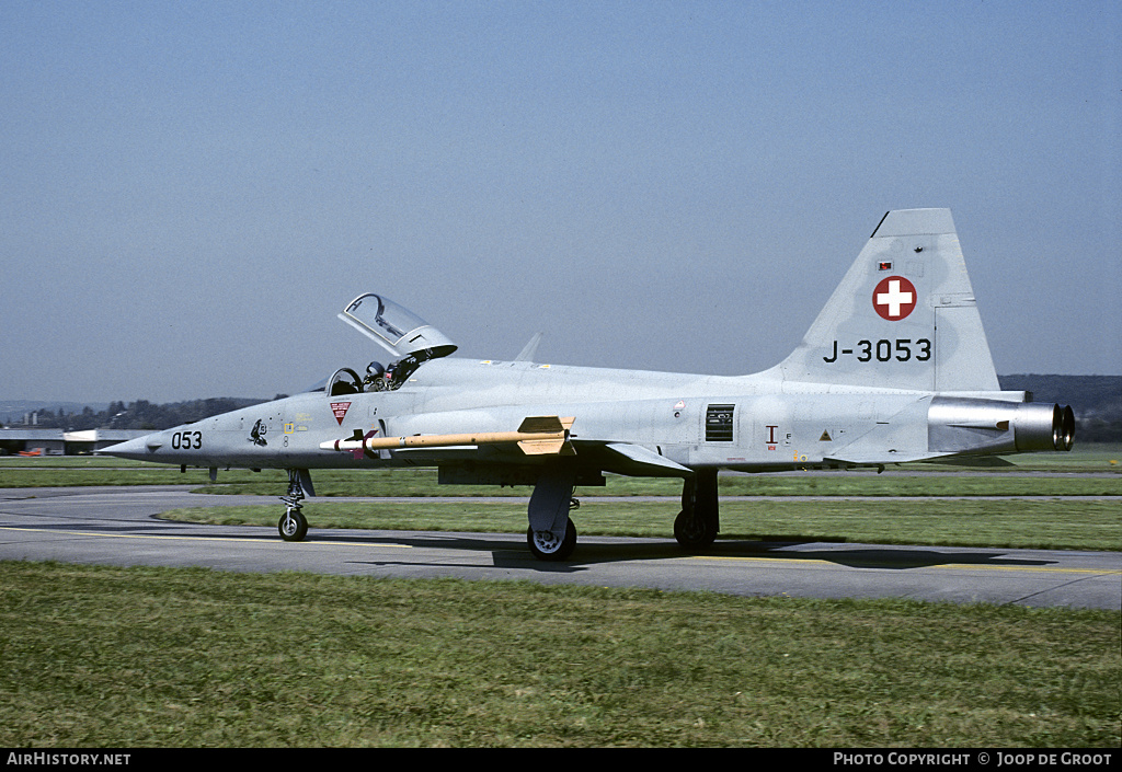 Aircraft Photo of J-3053 | Northrop F-5E Tiger II | Switzerland - Air Force | AirHistory.net #53682