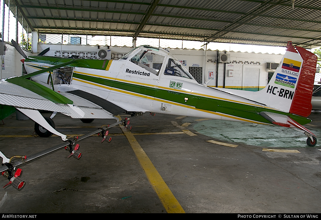 Aircraft Photo of HC-BRN | Cessna T188C Ag Husky | Megsareal | AirHistory.net #53716