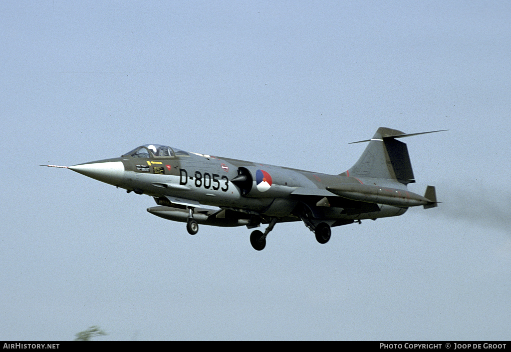 Aircraft Photo of D-8053 | Lockheed F-104G Starfighter | Netherlands - Air Force | AirHistory.net #53719