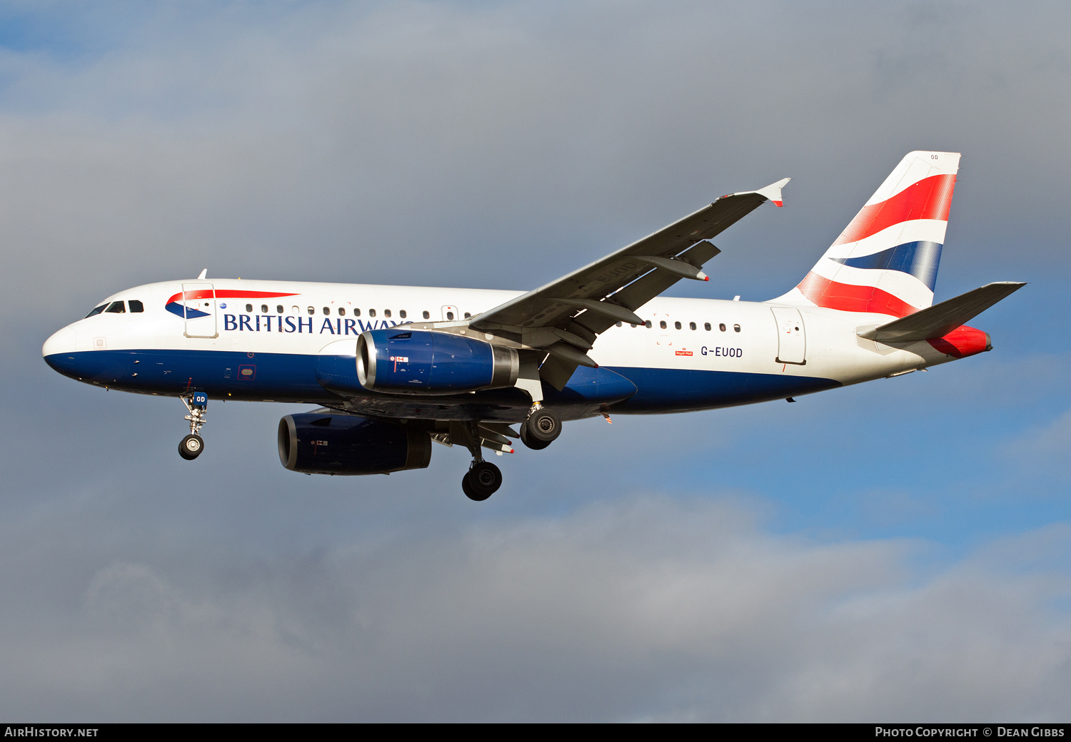 Aircraft Photo of G-EUOD | Airbus A319-131 | British Airways | AirHistory.net #53730