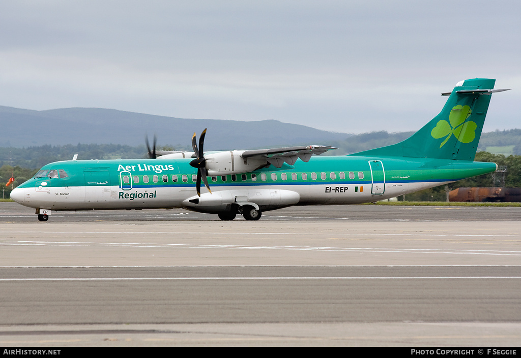 Aircraft Photo of EI-REP | ATR ATR-72-500 (ATR-72-212A) | Aer Lingus Regional | AirHistory.net #53740