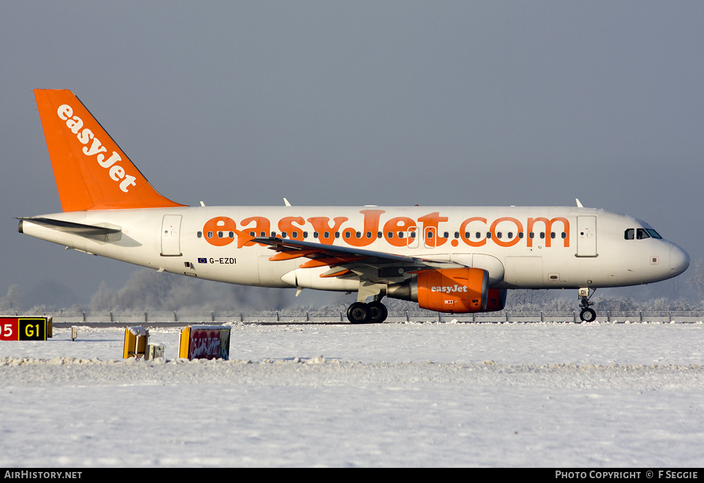 Aircraft Photo of G-EZDI | Airbus A319-111 | EasyJet | AirHistory.net #53741