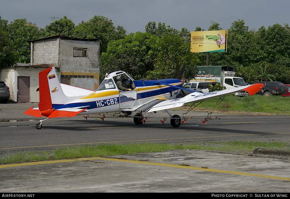 Aircraft Photo of HC-CBZ | Cessna T188C Ag Husky | Fumipalma | AirHistory.net #53742