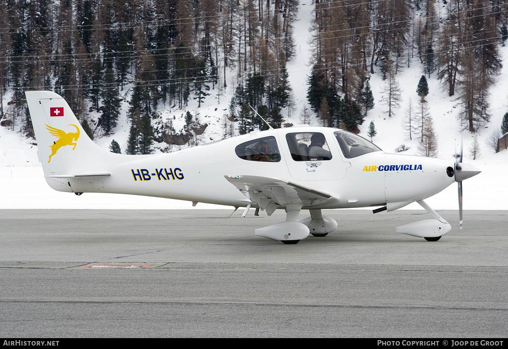 Aircraft Photo of HB-KHG | Cirrus SR-22 G1 | Air Corviglia | AirHistory.net #53747