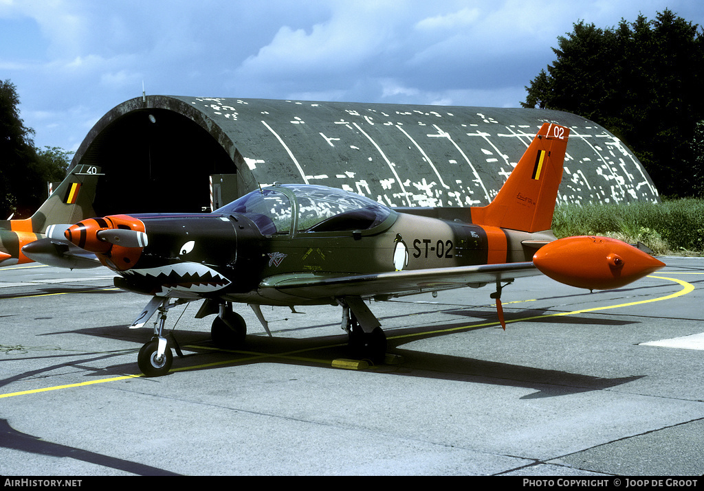 Aircraft Photo of ST-02 | SIAI-Marchetti SF-260M | Belgium - Air Force | AirHistory.net #53754