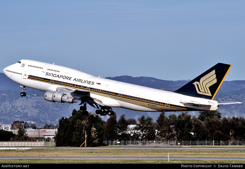 Aircraft Photo of N119KE | Boeing 747-312 | Singapore Airlines | AirHistory.net #53761