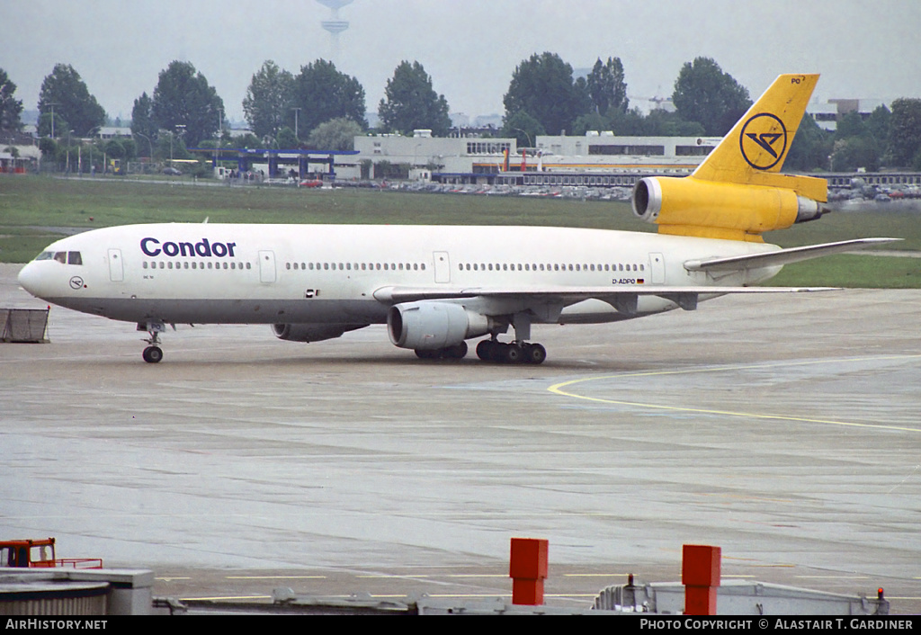 Aircraft Photo of D-ADPO | McDonnell Douglas DC-10-30 | Condor Flugdienst | AirHistory.net #53762