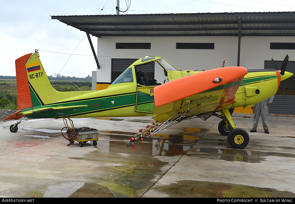 Aircraft Photo of HC-BTF | Cessna T188C Ag Husky | AIFA | AirHistory.net #53765