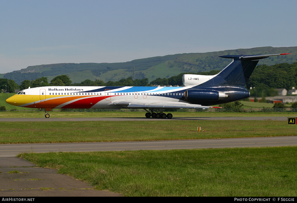 Aircraft Photo of LZ-HMQ | Tupolev Tu-154M | Balkan Holidays Air - BH Air | AirHistory.net #53771