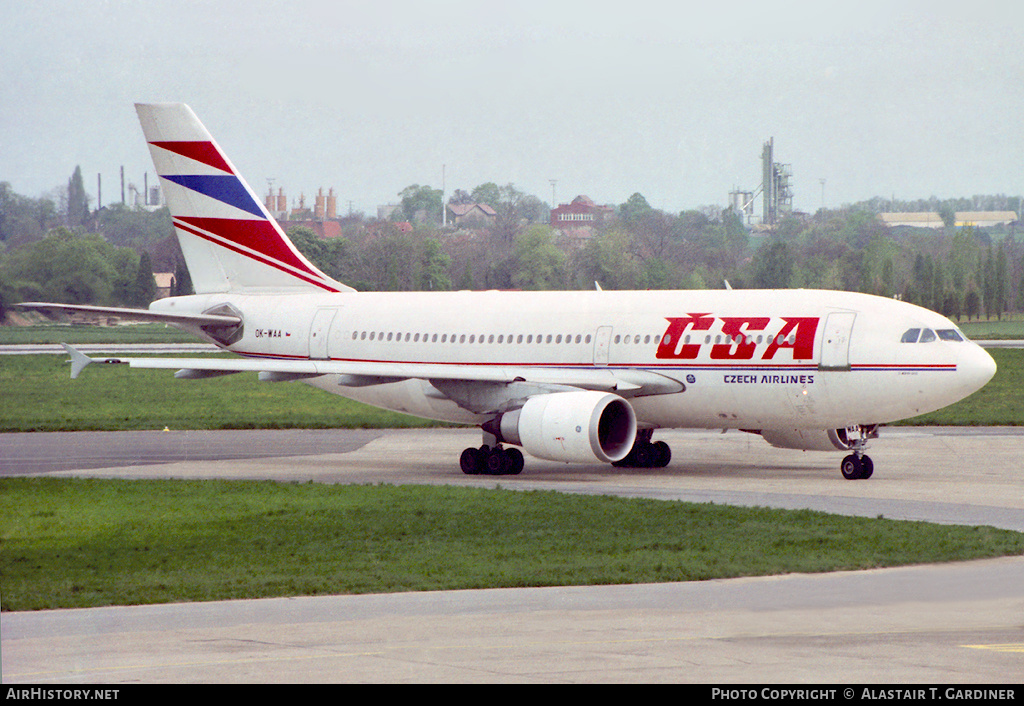 Aircraft Photo of OK-WAA | Airbus A310-304 | ČSA - Czech Airlines | AirHistory.net #53776