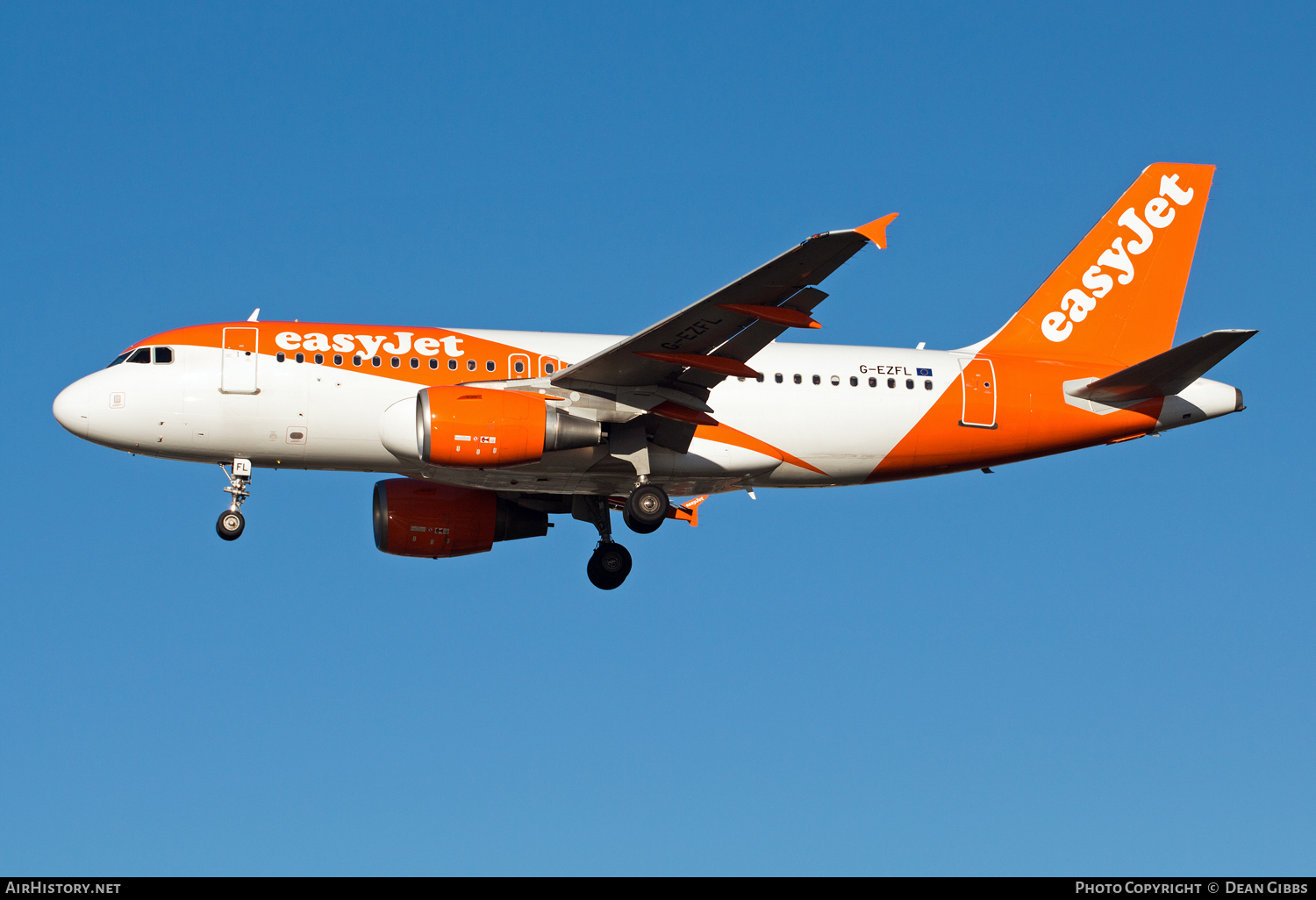 Aircraft Photo of G-EZFL | Airbus A319-111 | EasyJet | AirHistory.net #53781
