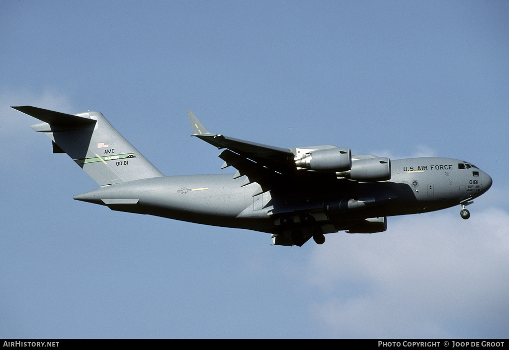 Aircraft Photo of 00-0181 / 00181 | Boeing C-17A Globemaster III | USA - Air Force | AirHistory.net #53782