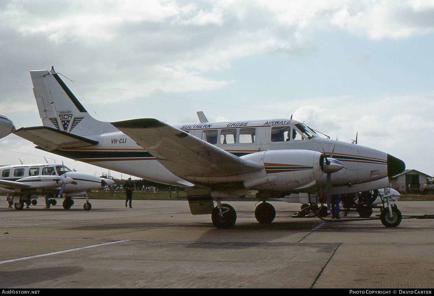 Aircraft Photo of VH-CLI | Beech 70 Queen Air | Southern Cross Airways | AirHistory.net #53786