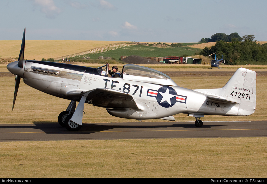 Aircraft Photo of D-FTSI / 473871 | North American TF-51D Mustang | USA - Air Force | AirHistory.net #53789