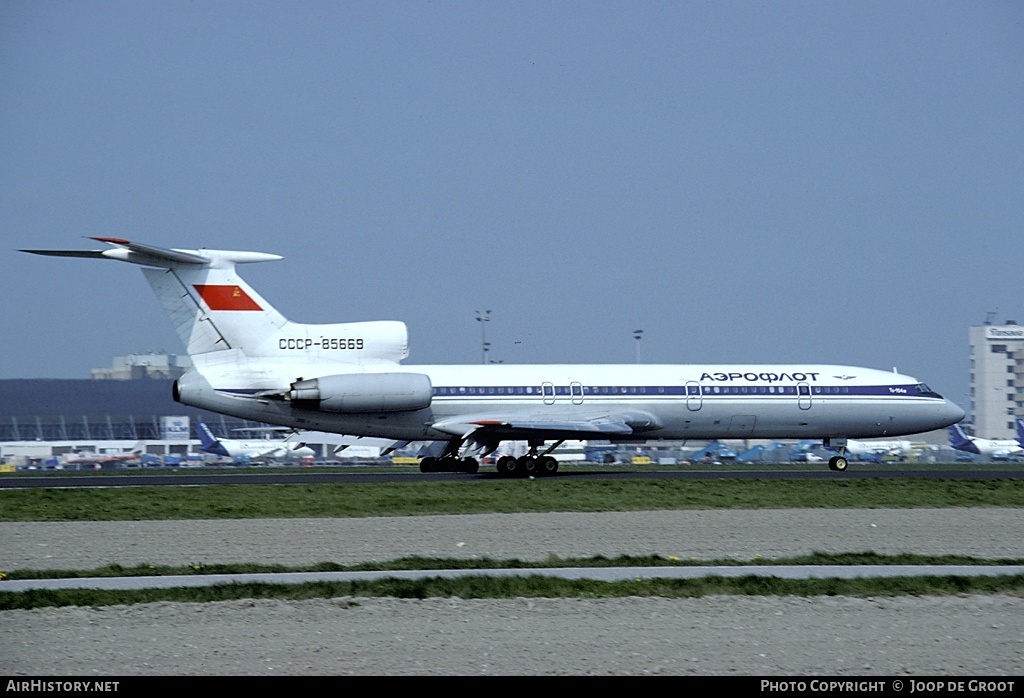 Aircraft Photo of CCCP-85669 | Tupolev Tu-154M | Aeroflot | AirHistory.net #53790
