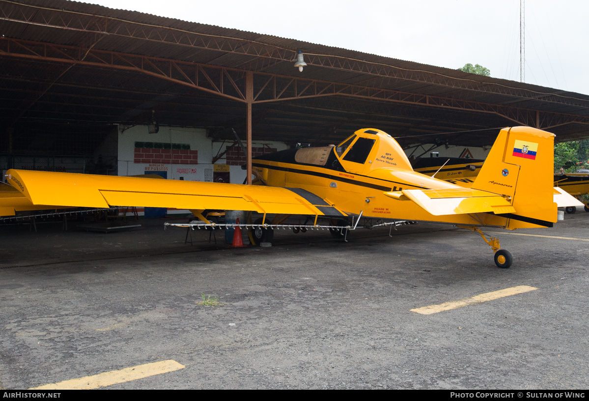 Aircraft Photo of HC-CFW | Ayres S2R-T15 Turbo Thrush | Agroaereo | AirHistory.net #53795