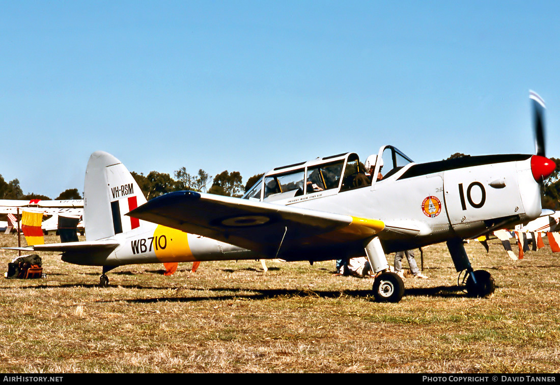 Aircraft Photo of VH-RSM / WB710 | De Havilland DHC-1 Chipmunk Mk22 | UK - Air Force | AirHistory.net #53797