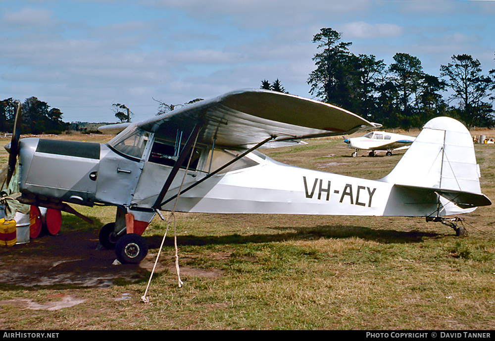 Aircraft Photo of VH-ACY | Auster J-1B Aiglet | AirHistory.net #53802
