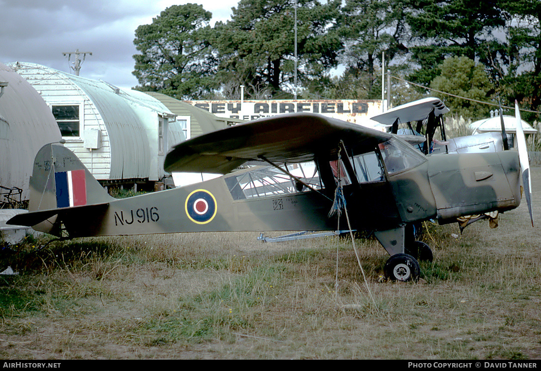 Aircraft Photo of VH-KRL / NJ916 | Taylorcraft E Auster Mk3 | UK - Air Force | AirHistory.net #53803