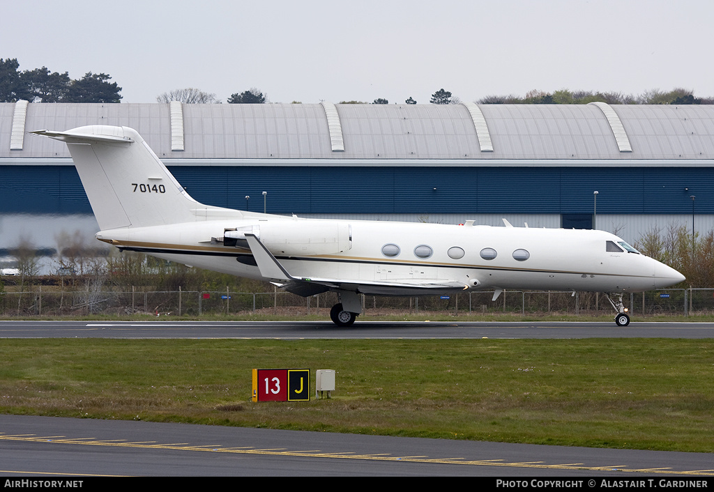 Aircraft Photo of 87-0140 / 70140 | Gulfstream Aerospace C-20E Gulfstream III (G-1159A) | USA - Army | AirHistory.net #53806