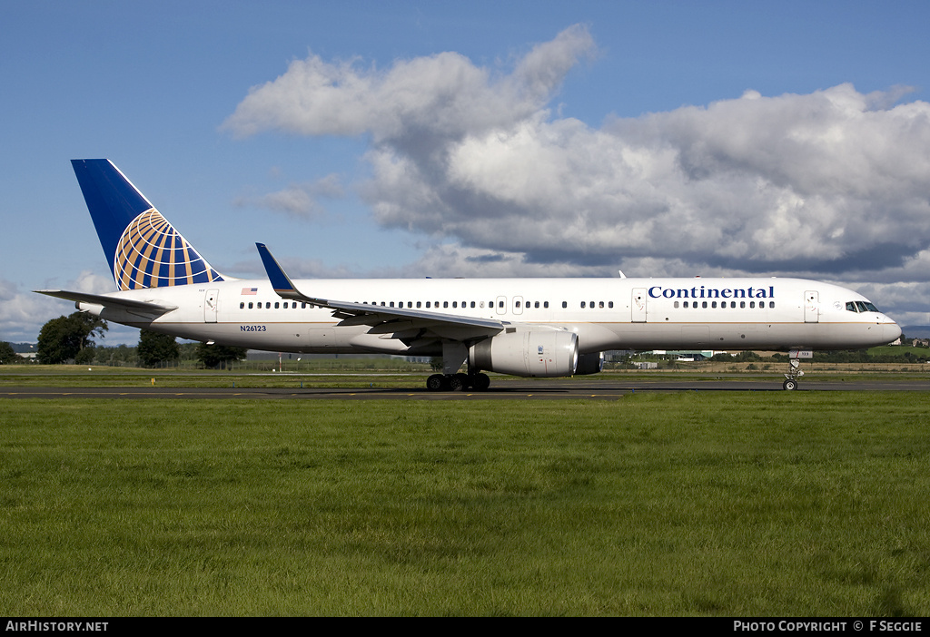 Aircraft Photo of N26123 | Boeing 757-224 | Continental Airlines | AirHistory.net #53816