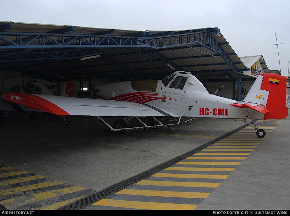 Aircraft Photo of HC-CME | Thrush S2R-T34 Thrush 510P | Fumipalma | AirHistory.net #53832