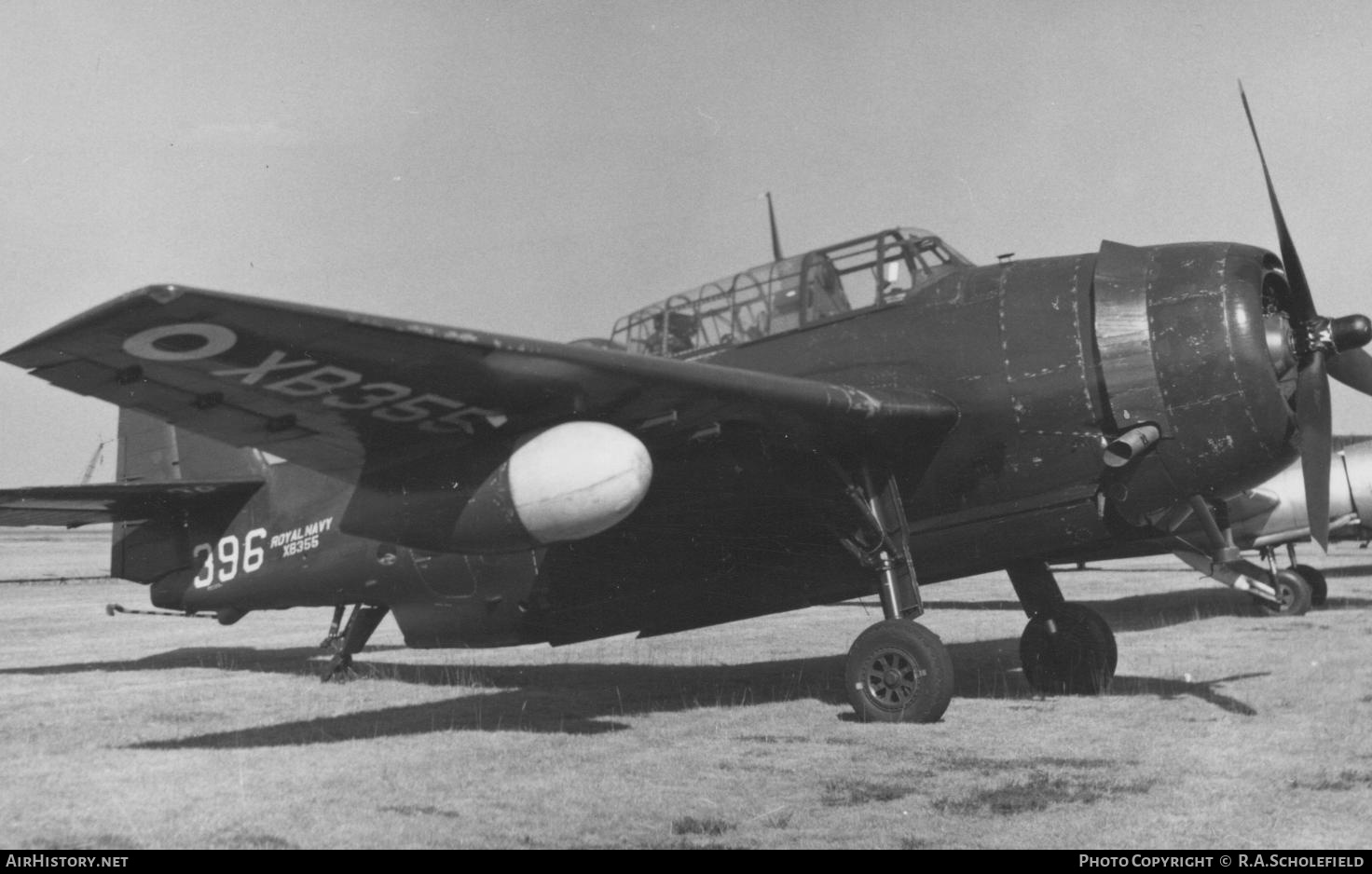 Aircraft Photo of XB355 | General Motors TBM-3S Avenger AS.5 | UK - Navy | AirHistory.net #53835