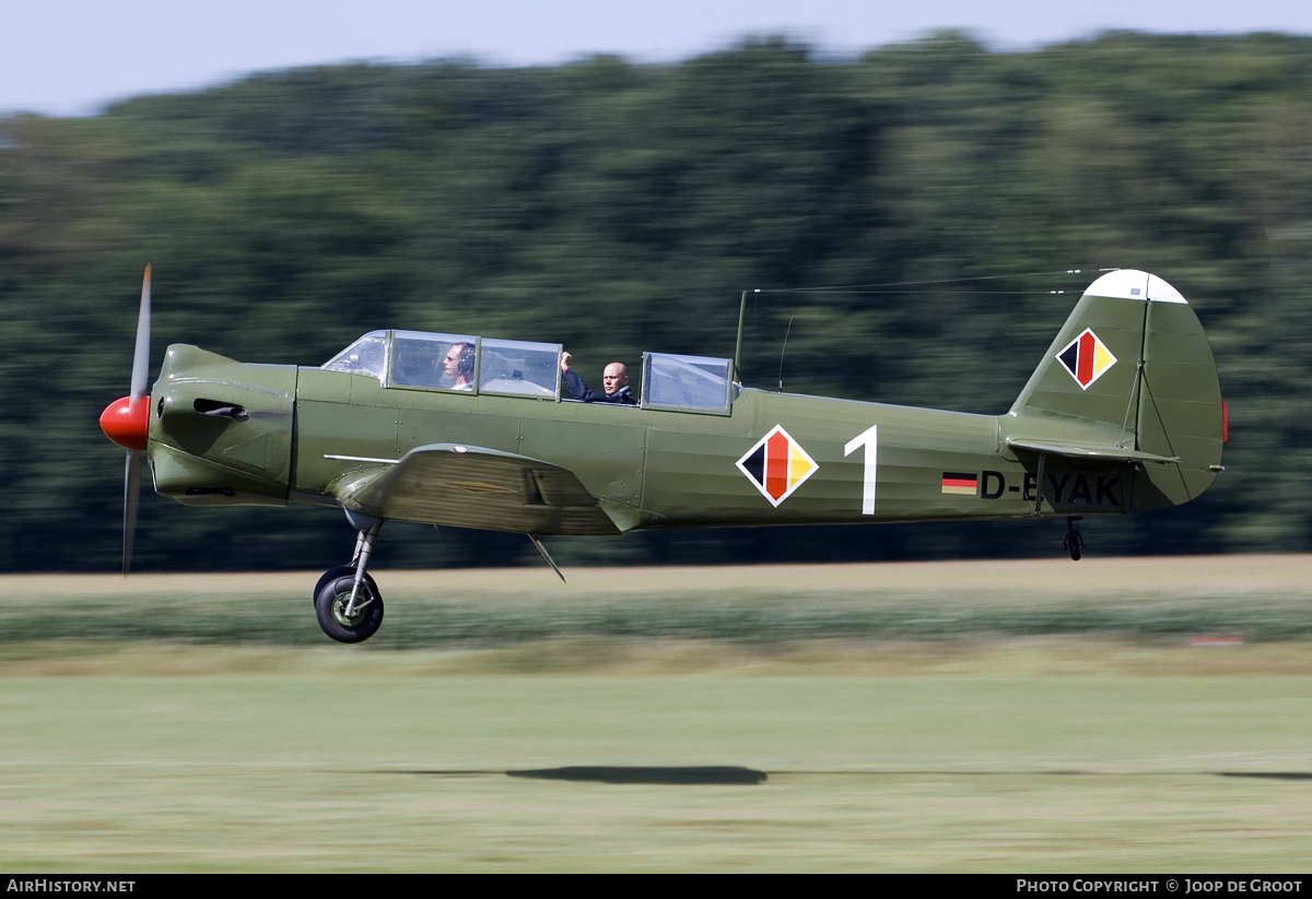 Aircraft Photo of D-EYAK / 1 | Nanchang CJ-5 | East Germany - Air Force | AirHistory.net #53845
