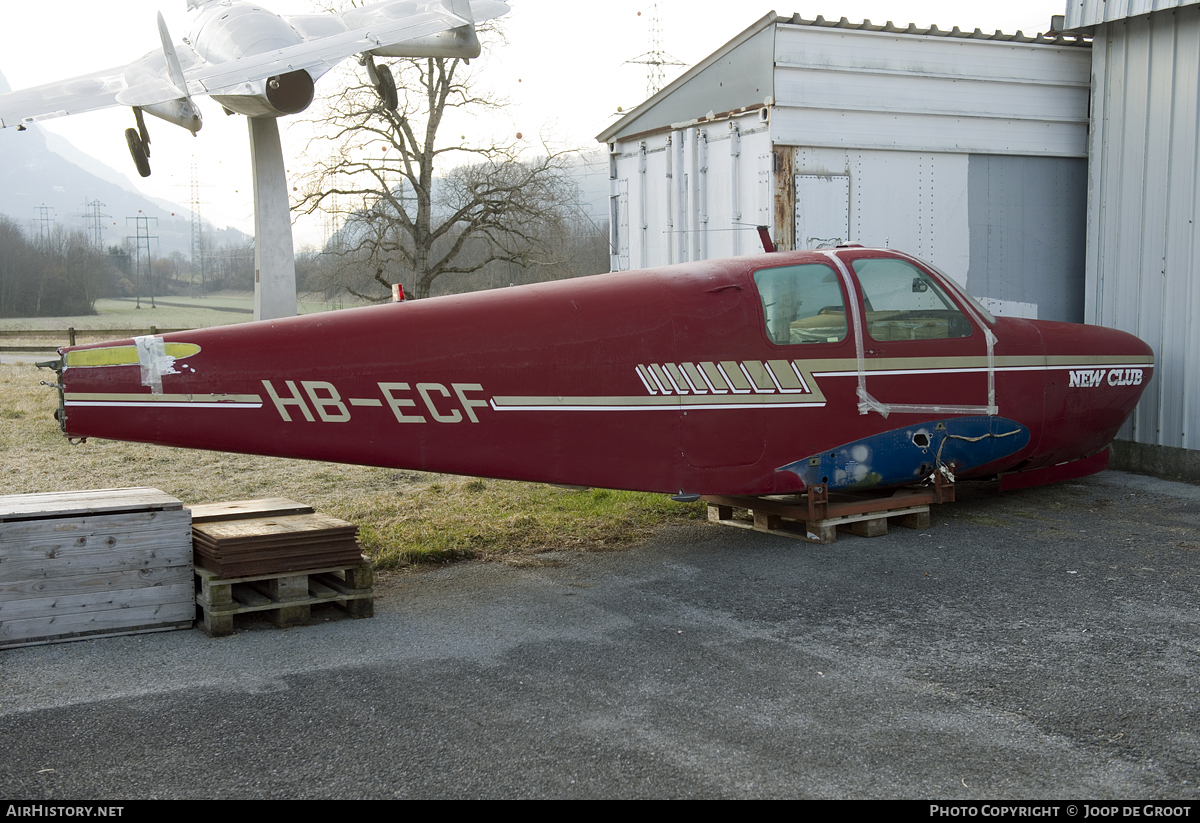 Aircraft Photo of HB-ECF | Beech A35 Bonanza | AirHistory.net #53855