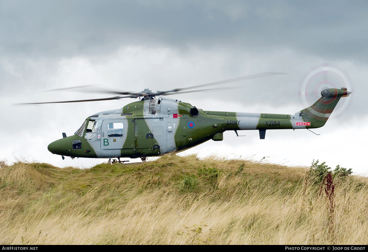 Aircraft Photo of XZ184 | Westland WG-13 Lynx AH7 | UK - Army | AirHistory.net #53858