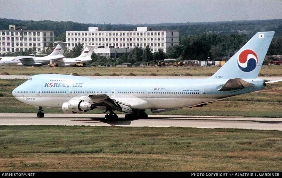 Aircraft Photo of HL7463 | Boeing 747-2B5B | Korean Air | AirHistory.net #53865