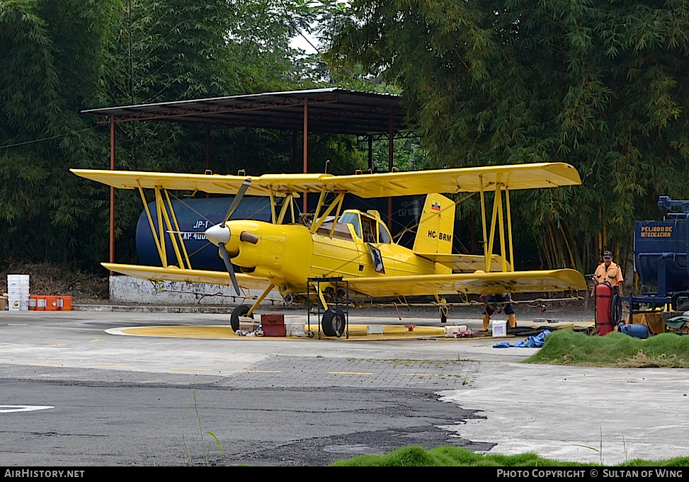 Aircraft Photo of HC-BRM | Grumman American G-164B Ag-Cat B | LAN Aerofumigación - Líneas Aéreas Nacionales | AirHistory.net #53866