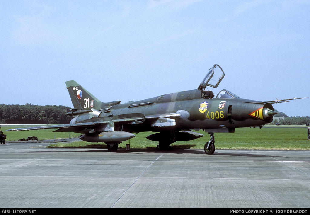 Aircraft Photo of 4006 | Sukhoi Su-22M4 | Czechia - Air Force | AirHistory.net #53871