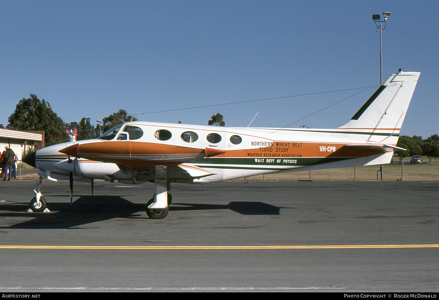 Aircraft Photo of VH-CPR | Cessna 340 | Weather Research Association | AirHistory.net #53874